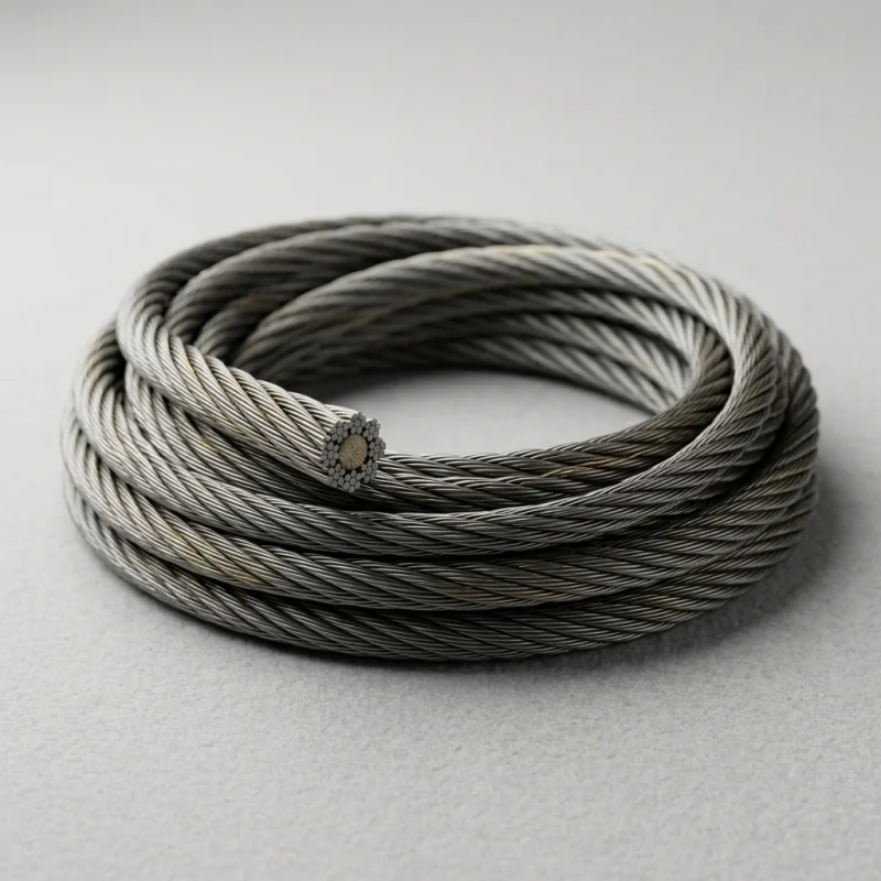 cabo com alma de fibra