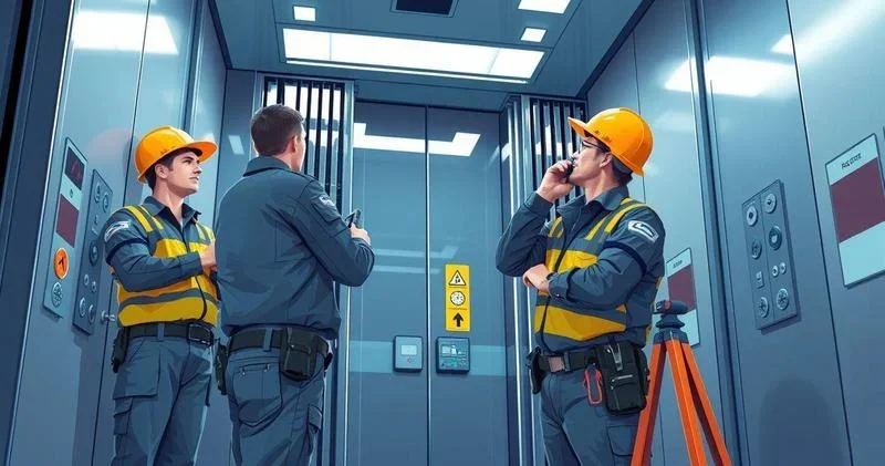 manutenção de elevador